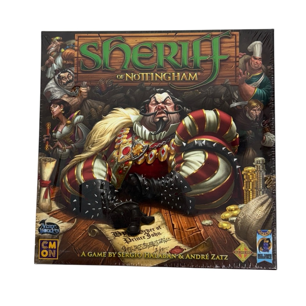 Sheriff of Nottingham Board Game 1st Edition Arcane Wonders - NEW & Sealed